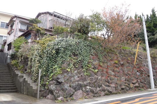 湯河原町吉浜 海をきれいに見渡す高台の土地