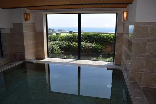温泉大浴場からの眺望