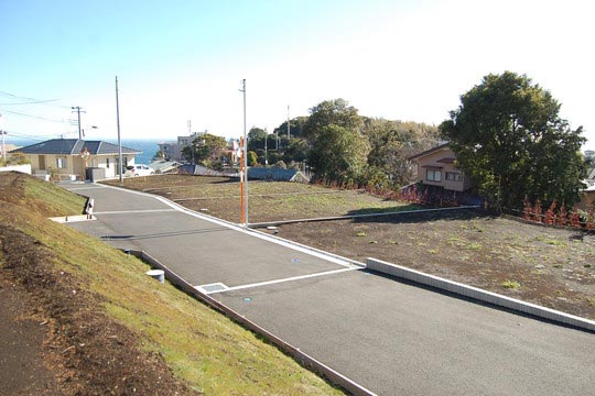 分譲地の道路