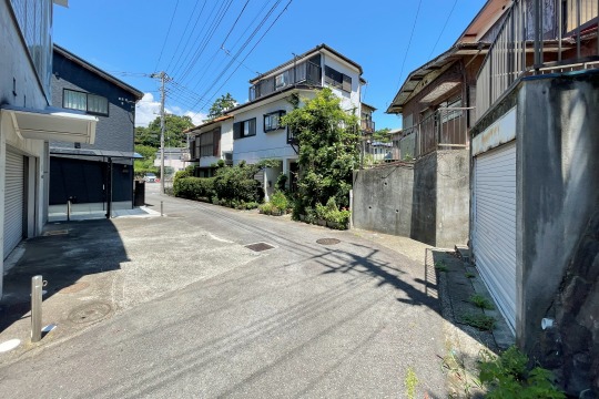 前面道路