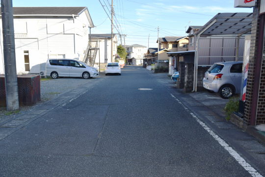 前面道路