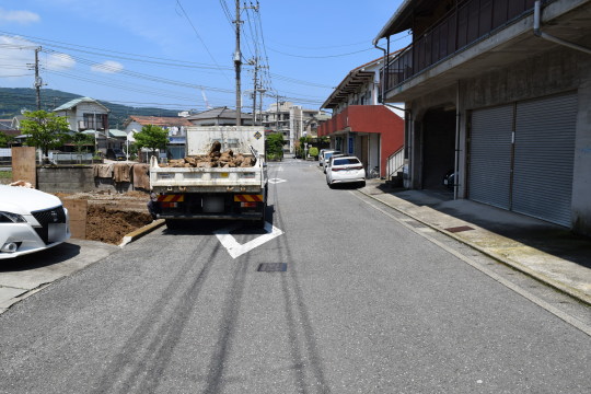 前面道路