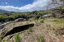 湯河原町宮上　自然豊かな住環境　温泉権利あり　約268坪の売地