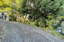 湯河原町宮上　山並み眺望　建築条件なし更地