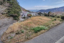 湯河原町宮下　南東緩傾斜2,220坪土地　海を望む広大な土地