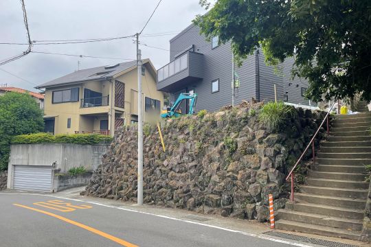 前面道路