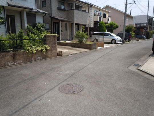 前面道路
