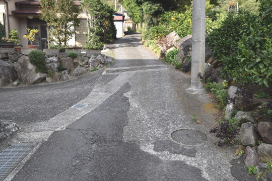 前面道路