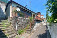 熱海市伊豆山　相模湾を遠望する平家建　南向き陽当たり良好