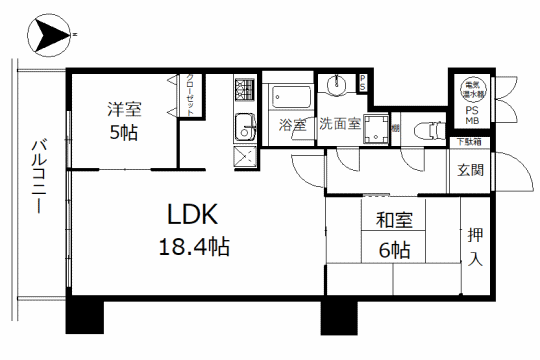 ライオンズタワー奥湯河原　共用施設充実・山並み一望の南向き2LDK